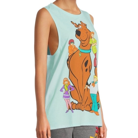 Scooby Doo Hanna Barbera junior tank top new with tags in a 7/9 - Picture 5 of 9